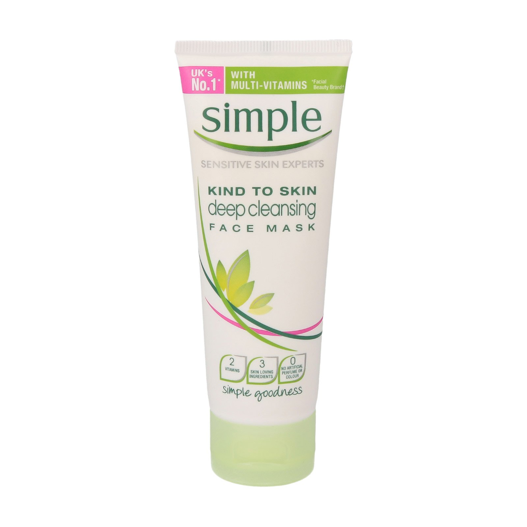 SIMPLE KIND TO SKIN DEEP CLEANSING FACE MASK 75ML